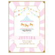 Invitación Carousel Rose. Pers